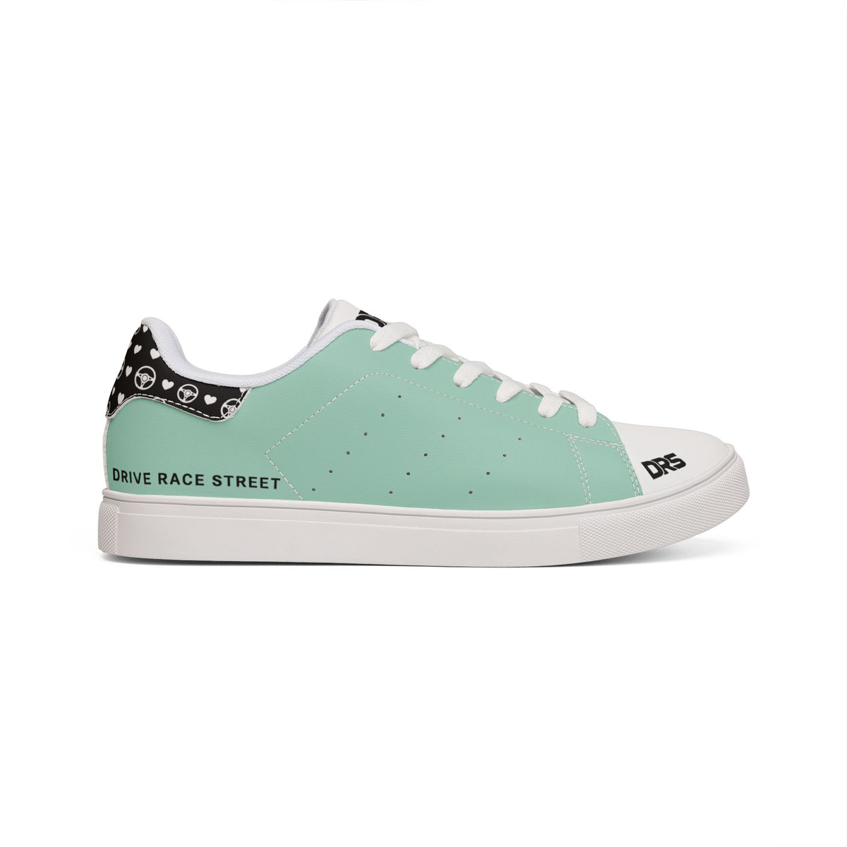 Mint Green 'Drive Race Street' | Women's Low-Top Sneakers
