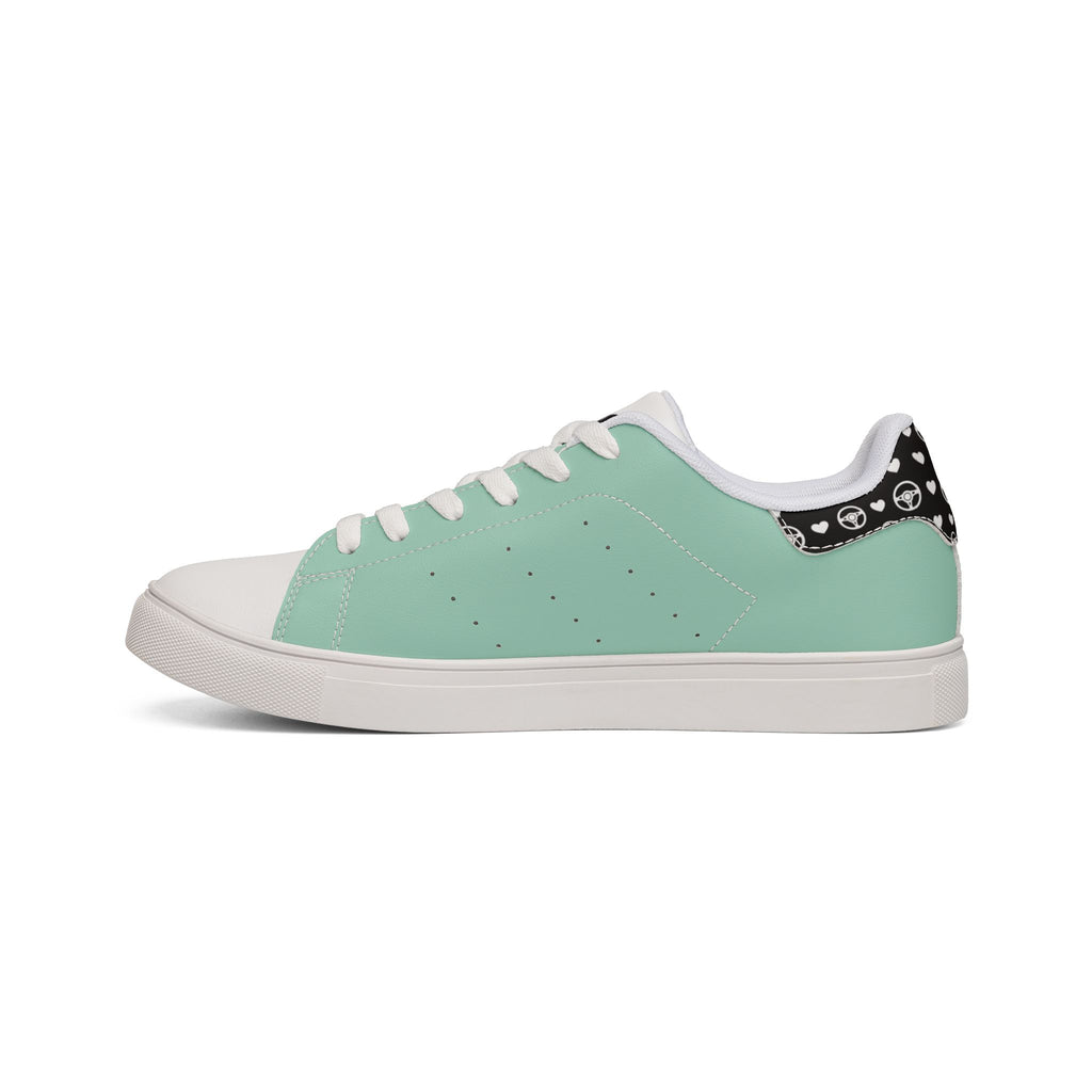Mint Green 'Drive Race Street' | Women's Low-Top Sneakers