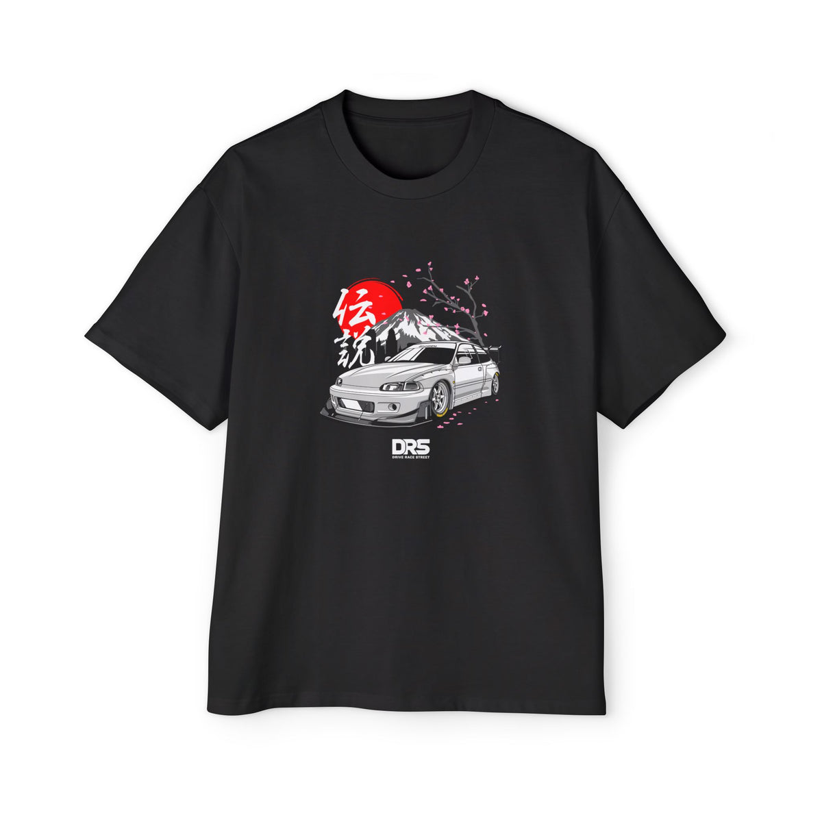 Japanese Nightfall Oversized Cruising Tee