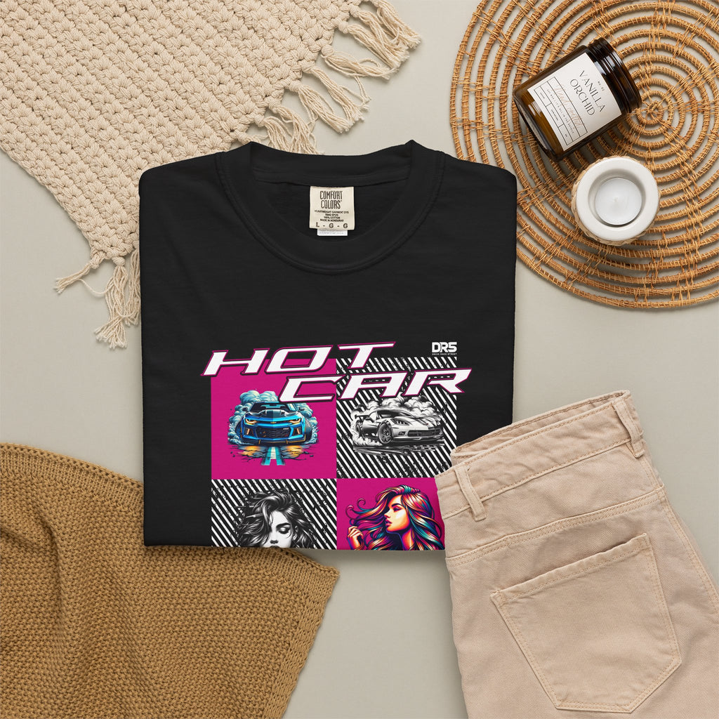 Hot Car Summer Boxy Graphic Tee