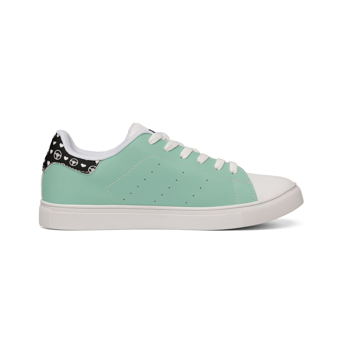 Mint Green 'Drive Race Street' | Women's Low-Top Sneakers