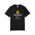 "Warning Label" Boxy Caution Tee