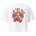 “I'm the Red Flag” Anime Graphic Crop Top
