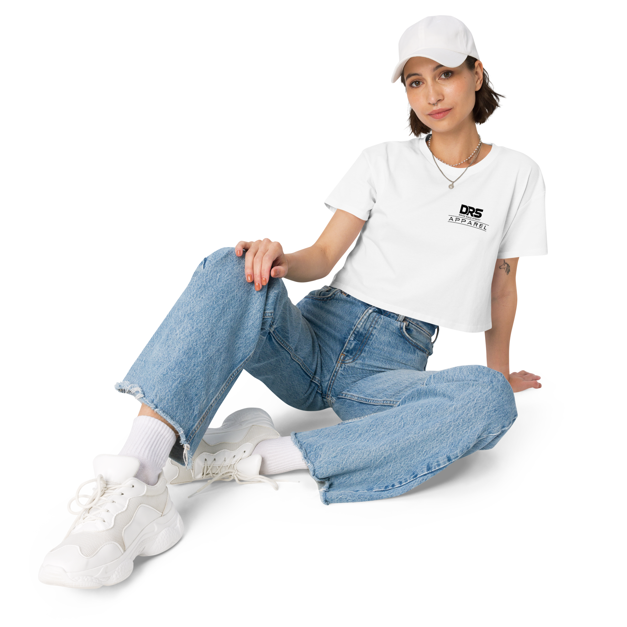 Cute But Will Gap You | Women's JDM Graphic Crop Top