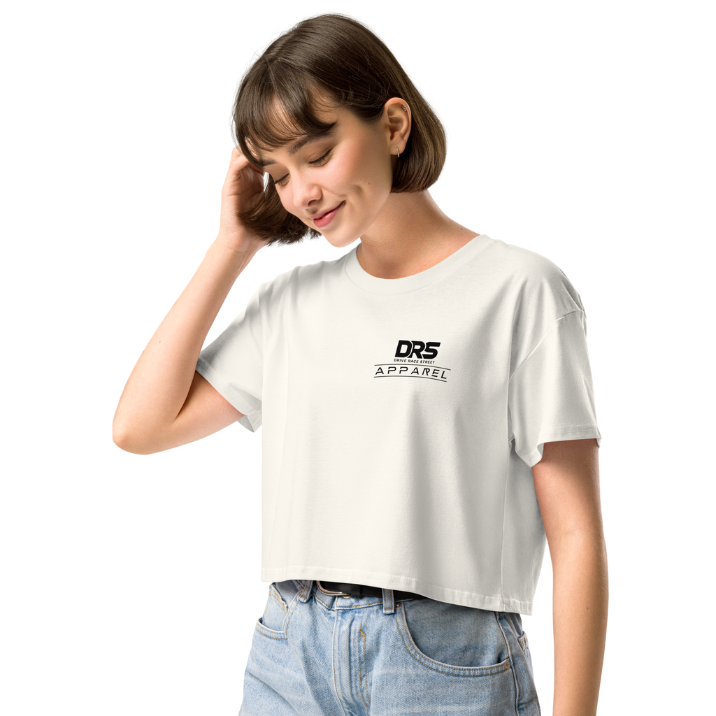 Does This Exhaust Make Me Look Loud | Women's JDM Graphic Crop Top