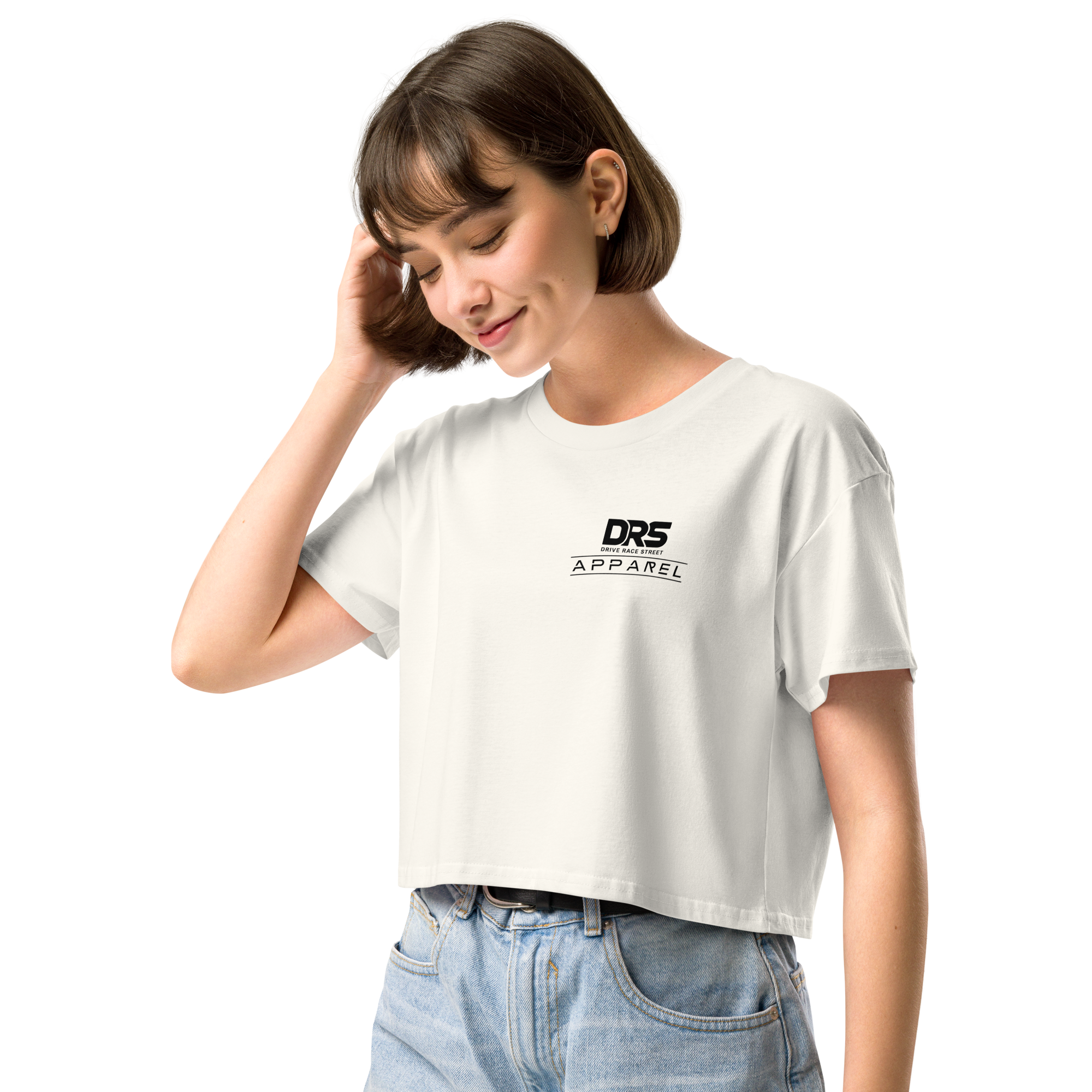 Does This Exhaust Make Me Look Loud | Women's JDM Graphic Crop Top