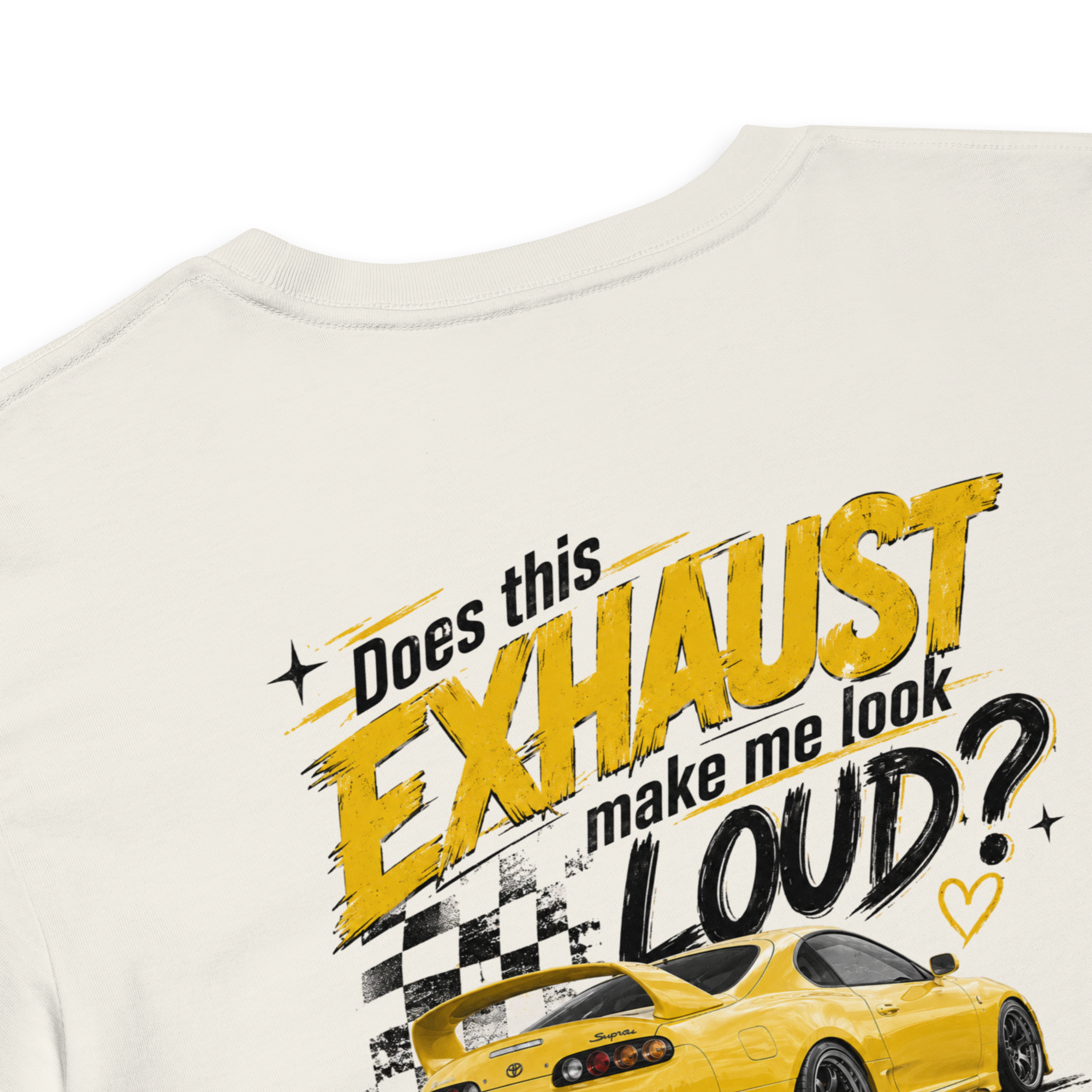 Does This Exhaust Make Me Look Loud | Women's JDM Graphic Crop Top