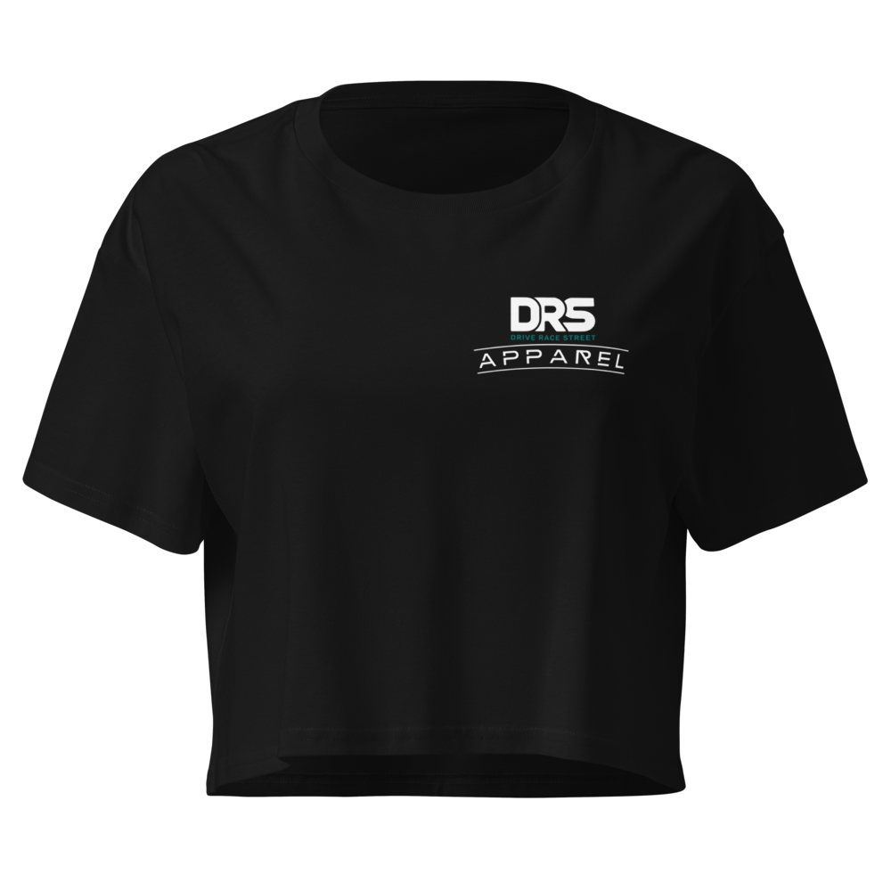 “Don’t Mistake Silence for Neutral” Racing Graphic Women's Crop Tee