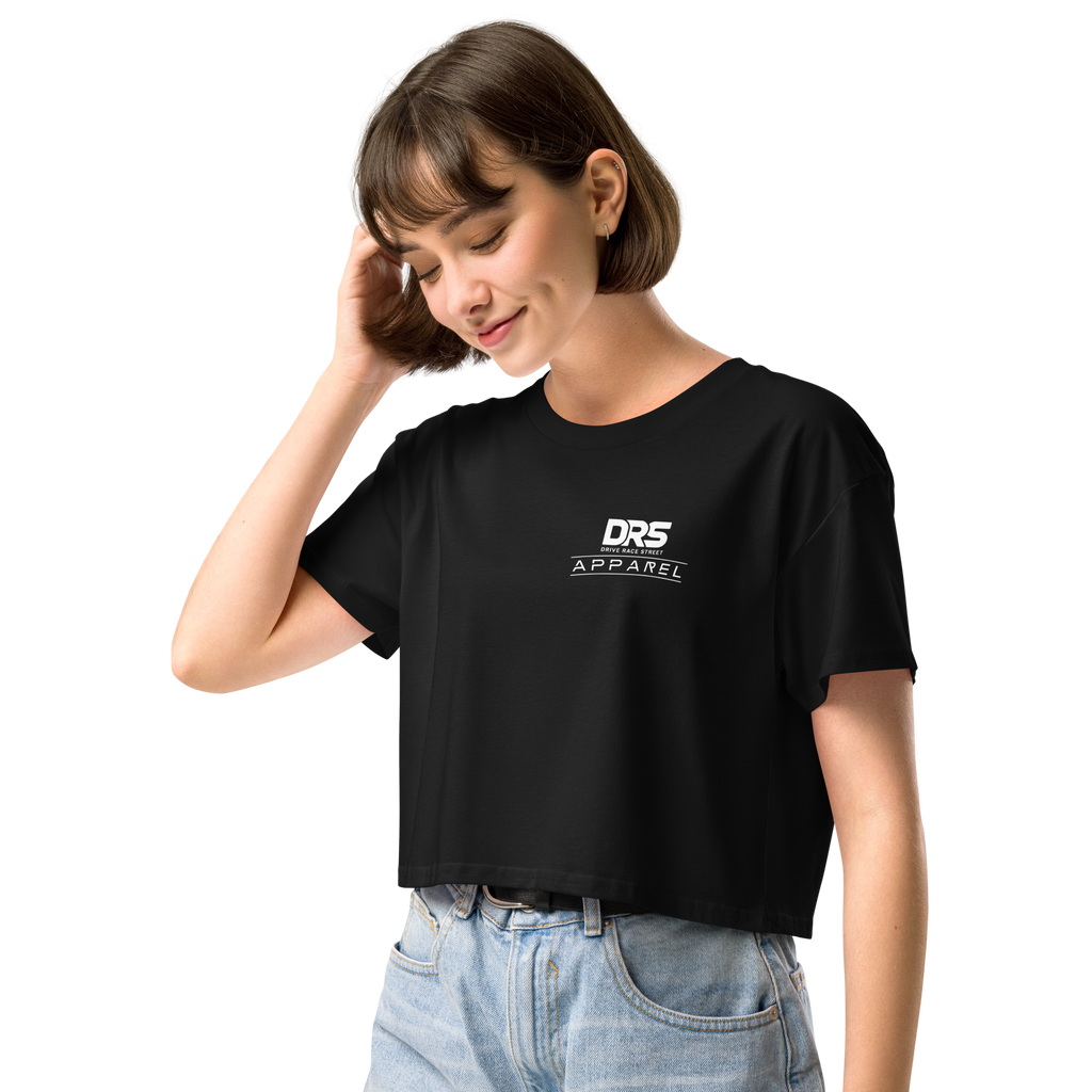 Another Day, New Warning Light Cropped Tee