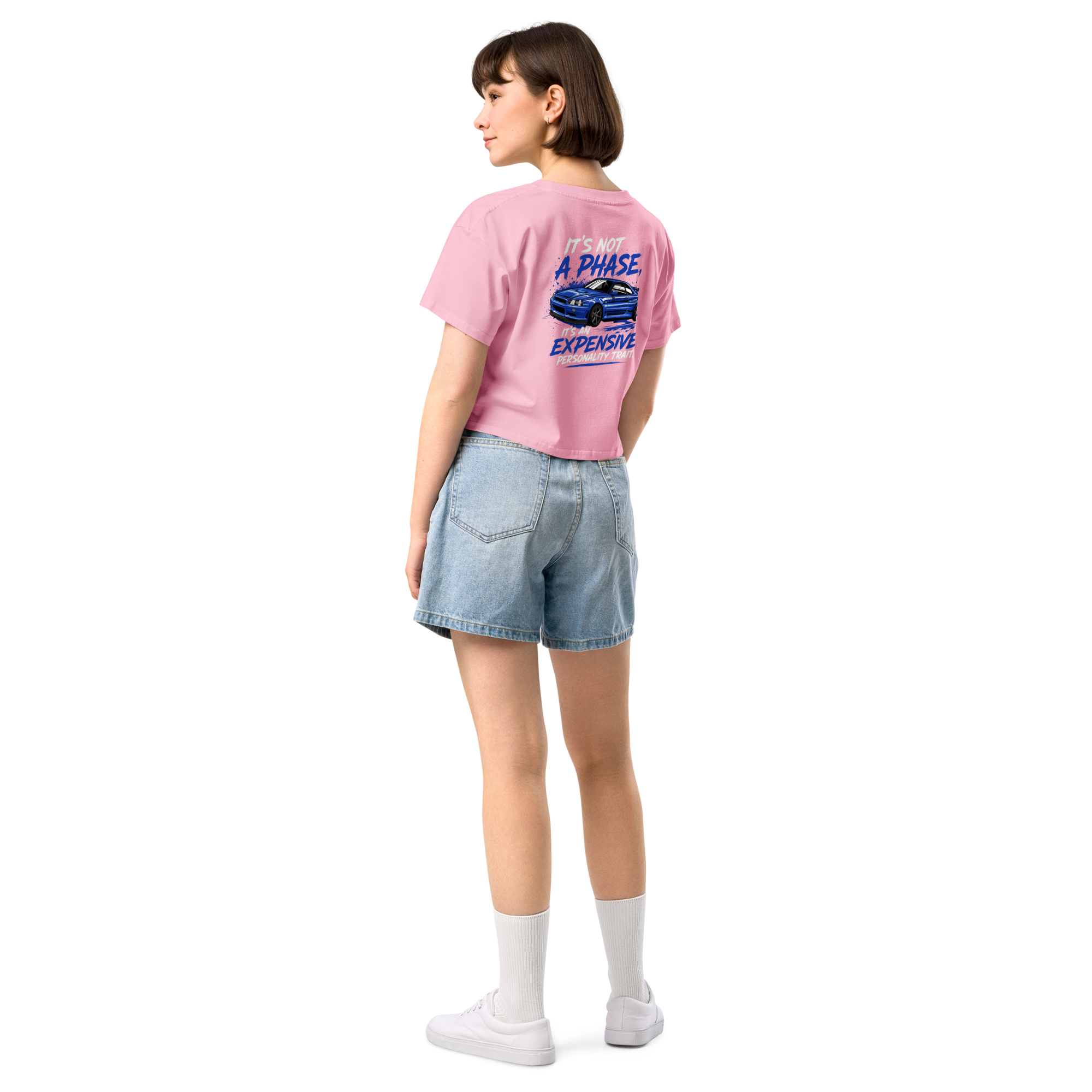 Expensive Personality Trait Crop Tee