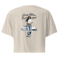 Women's Crop Tee — "Sorry Officer, I'm Just a Girl (with a 3-inch Straight Pipe)