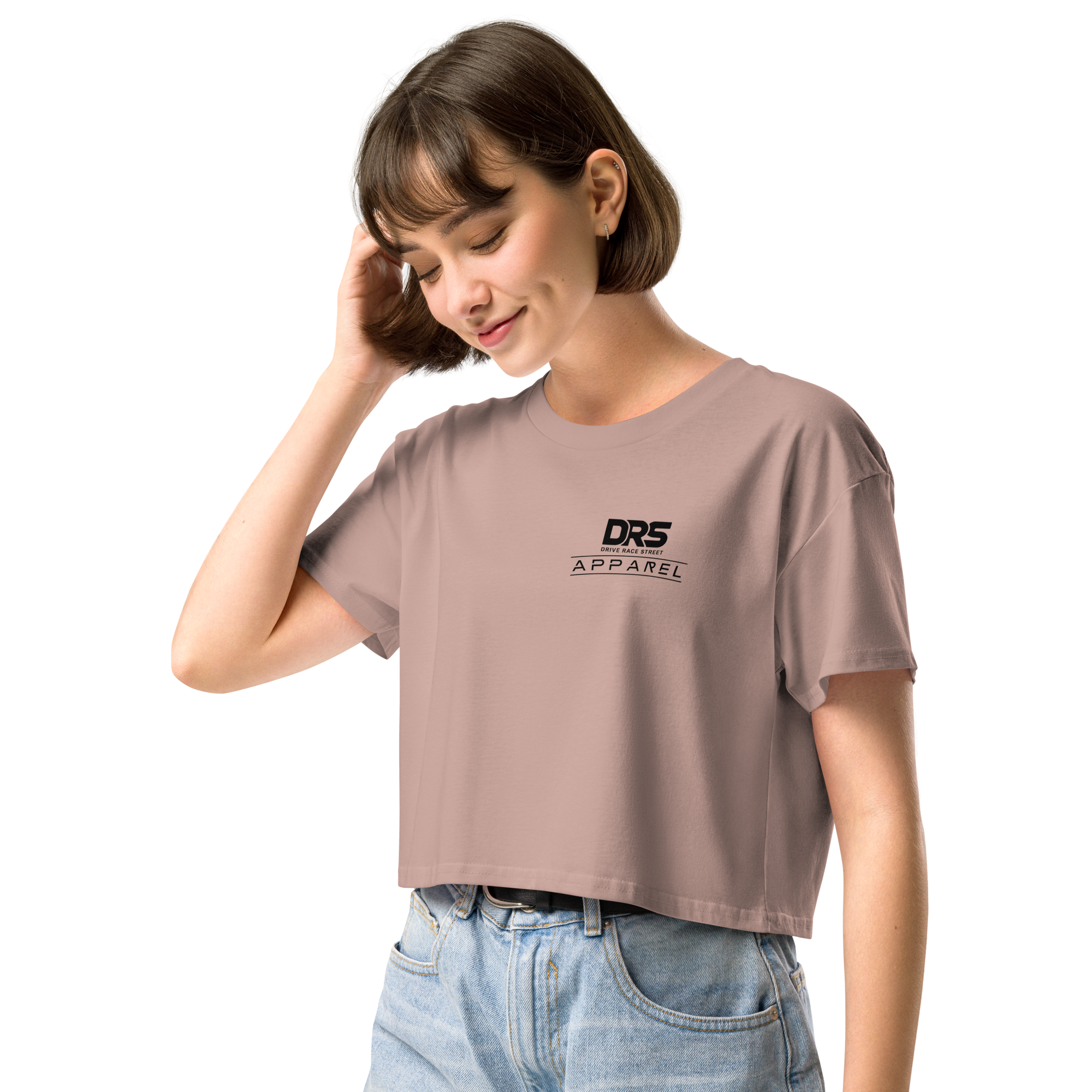 I Fear Curbs More Than Men Cropped Tee