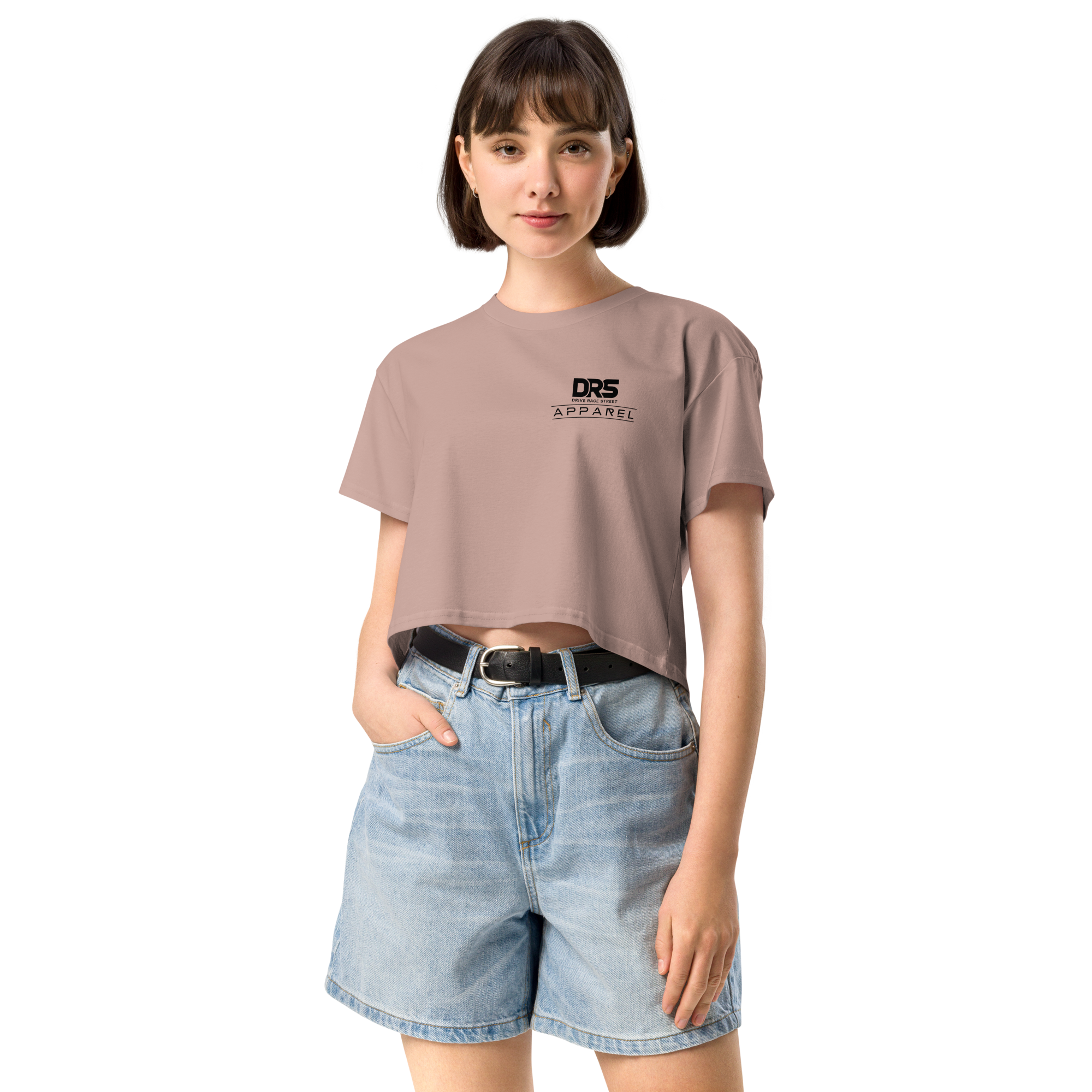 I Fear Curbs More Than Men Cropped Tee