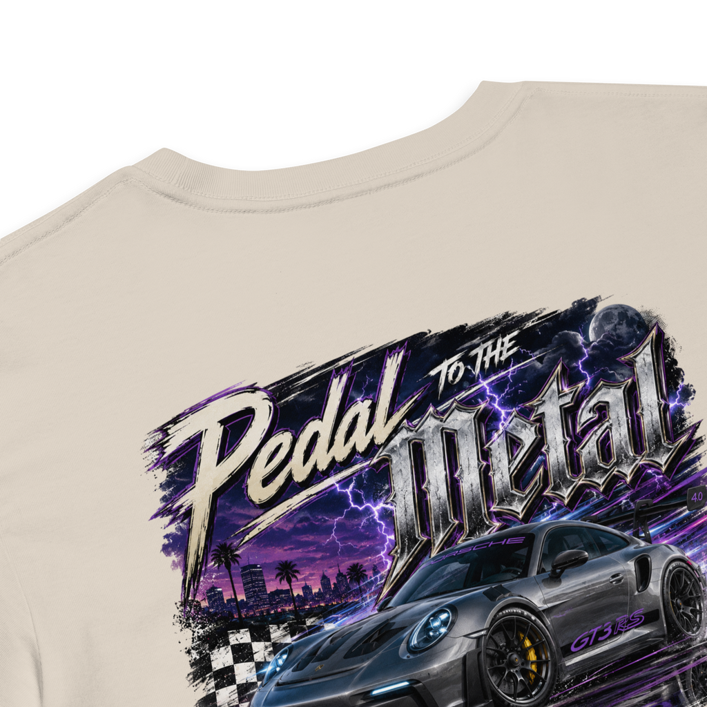 Pedal to the Metal | Women's Porsche GT3 RS Crop Top | Car Girl Streetwear