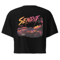 SEND IT Cropped Tee | Women’s JDM Streetwear & Car Apparel