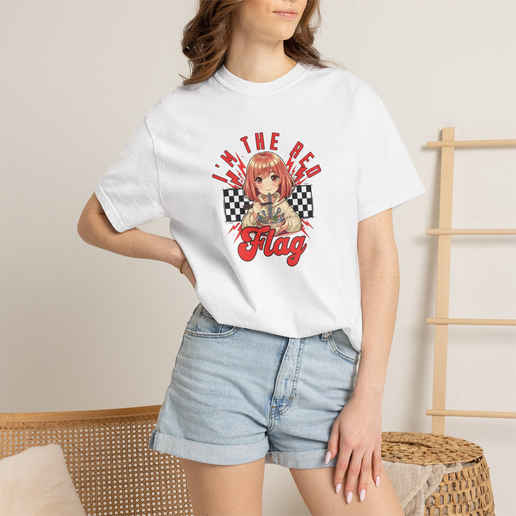 "I'm the Red Flag" Boxy Tee