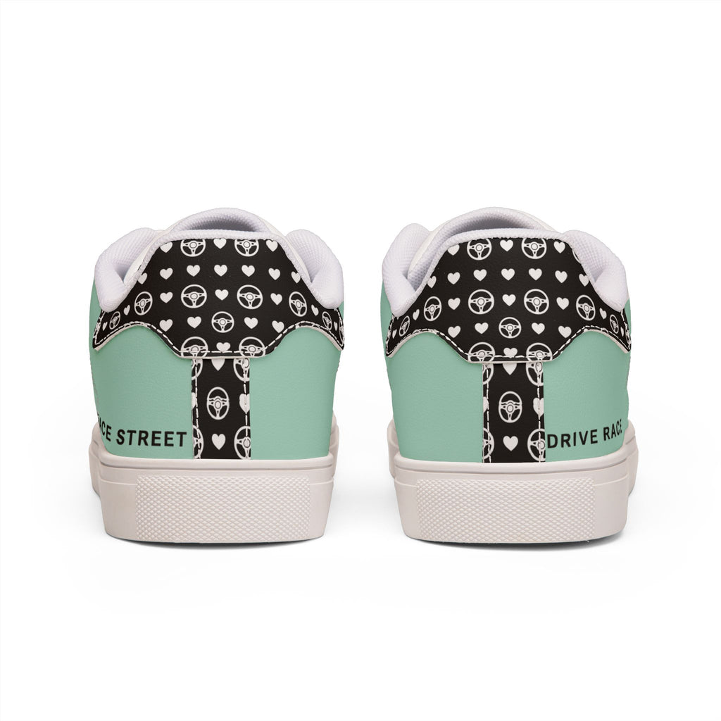 Mint Green 'Drive Race Street' | Women's Low-Top Sneakers