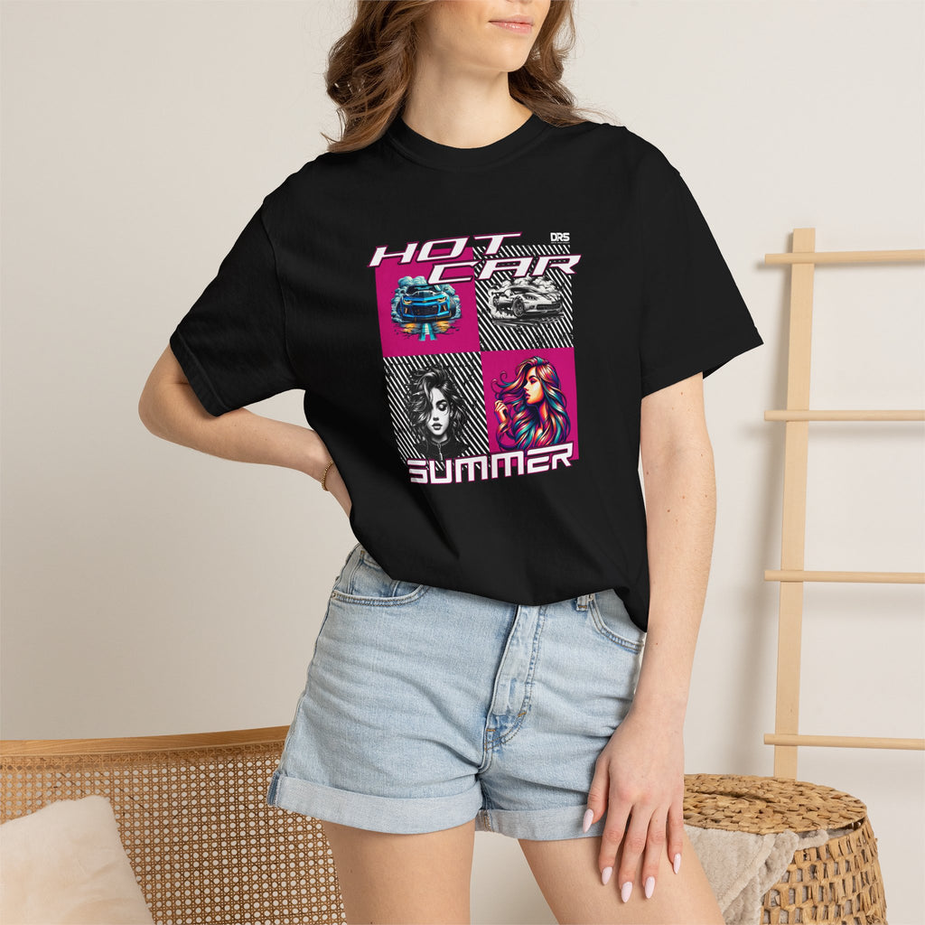 Hot Car Summer Boxy Graphic Tee