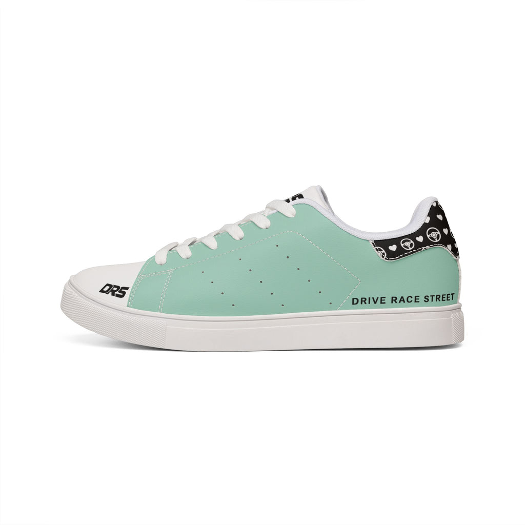 Mint Green 'Drive Race Street' | Women's Low-Top Sneakers