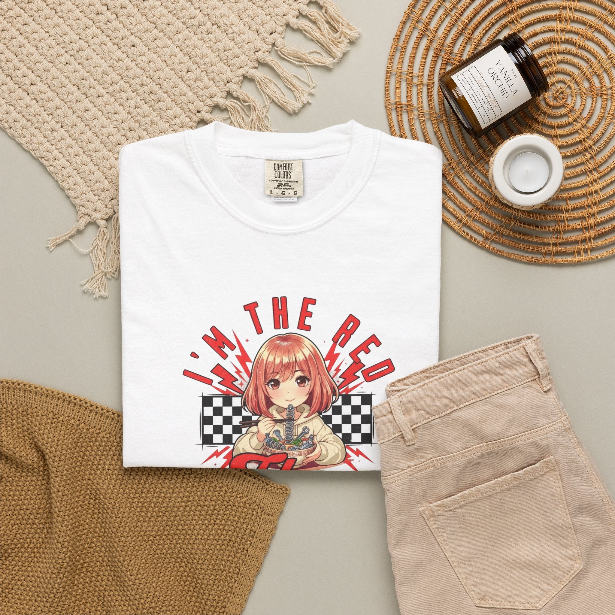 "I'm the Red Flag" Boxy Tee