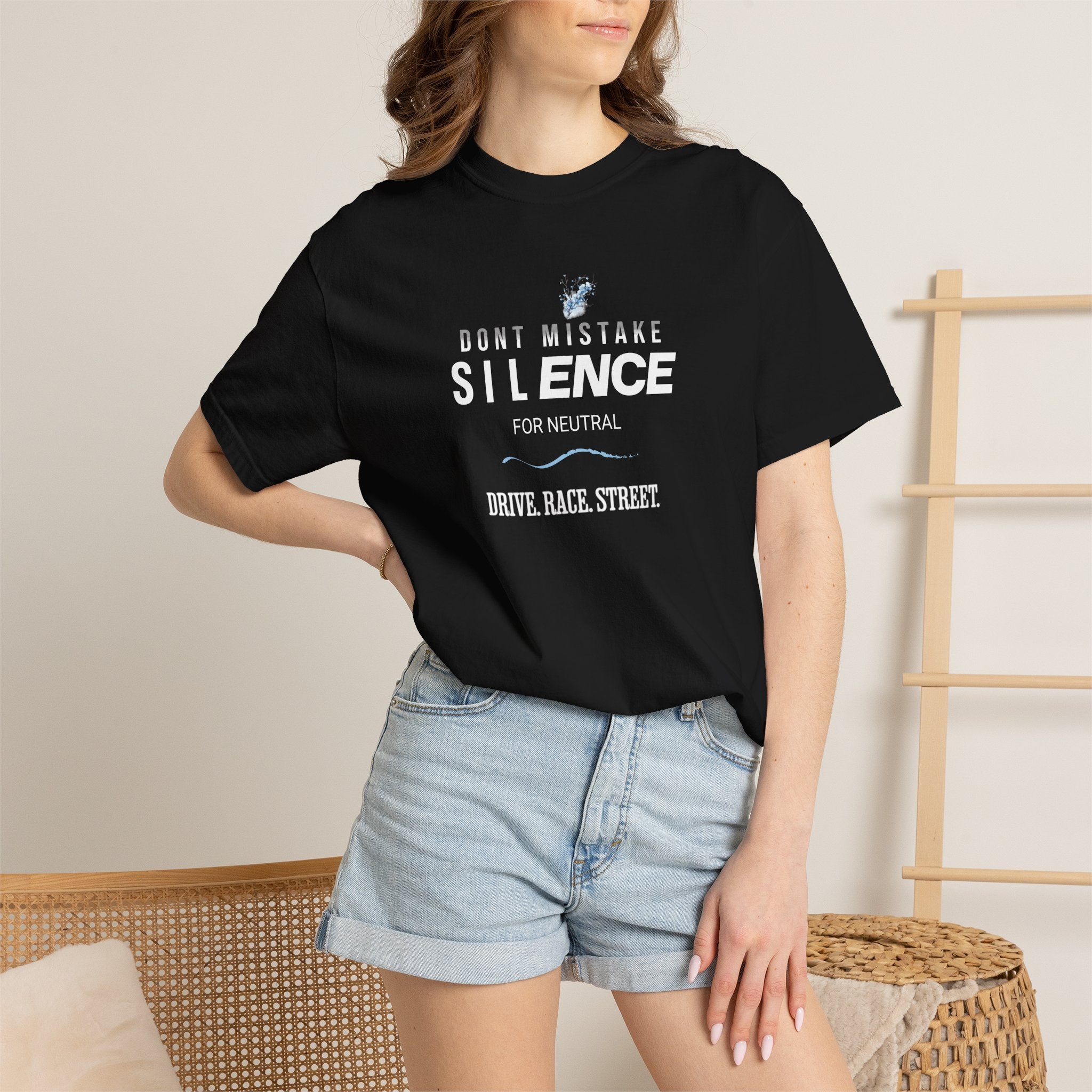 "Silence For Neutral" Streetwear Tee