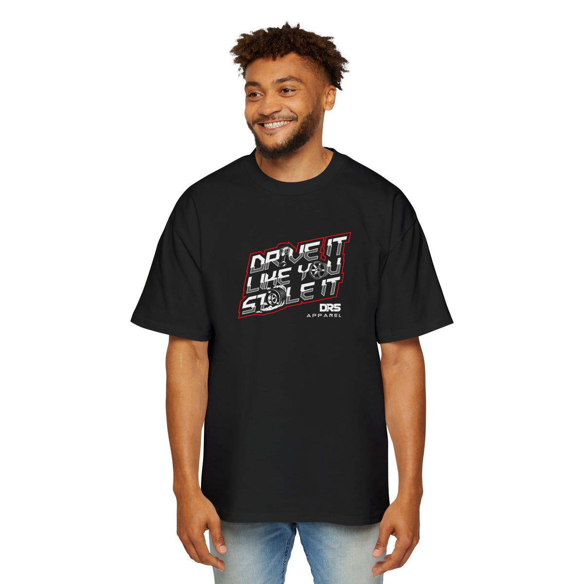 'Drive like its Stolen' Mens Oversized Tee