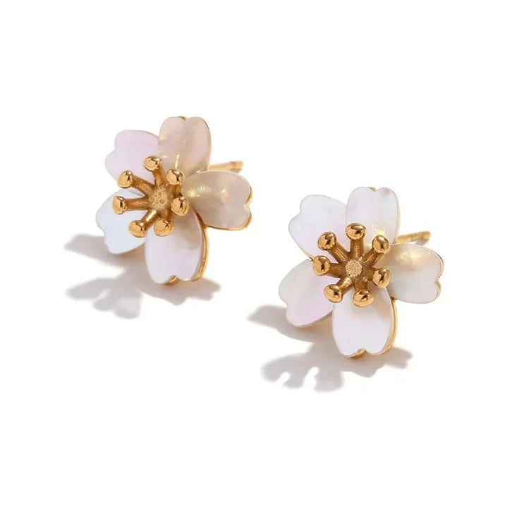 Sakura Blossom - Japan Stud Earrings