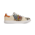 Vintage Coilovers & Floral Bouquet | Women's Low-Top Sneakers