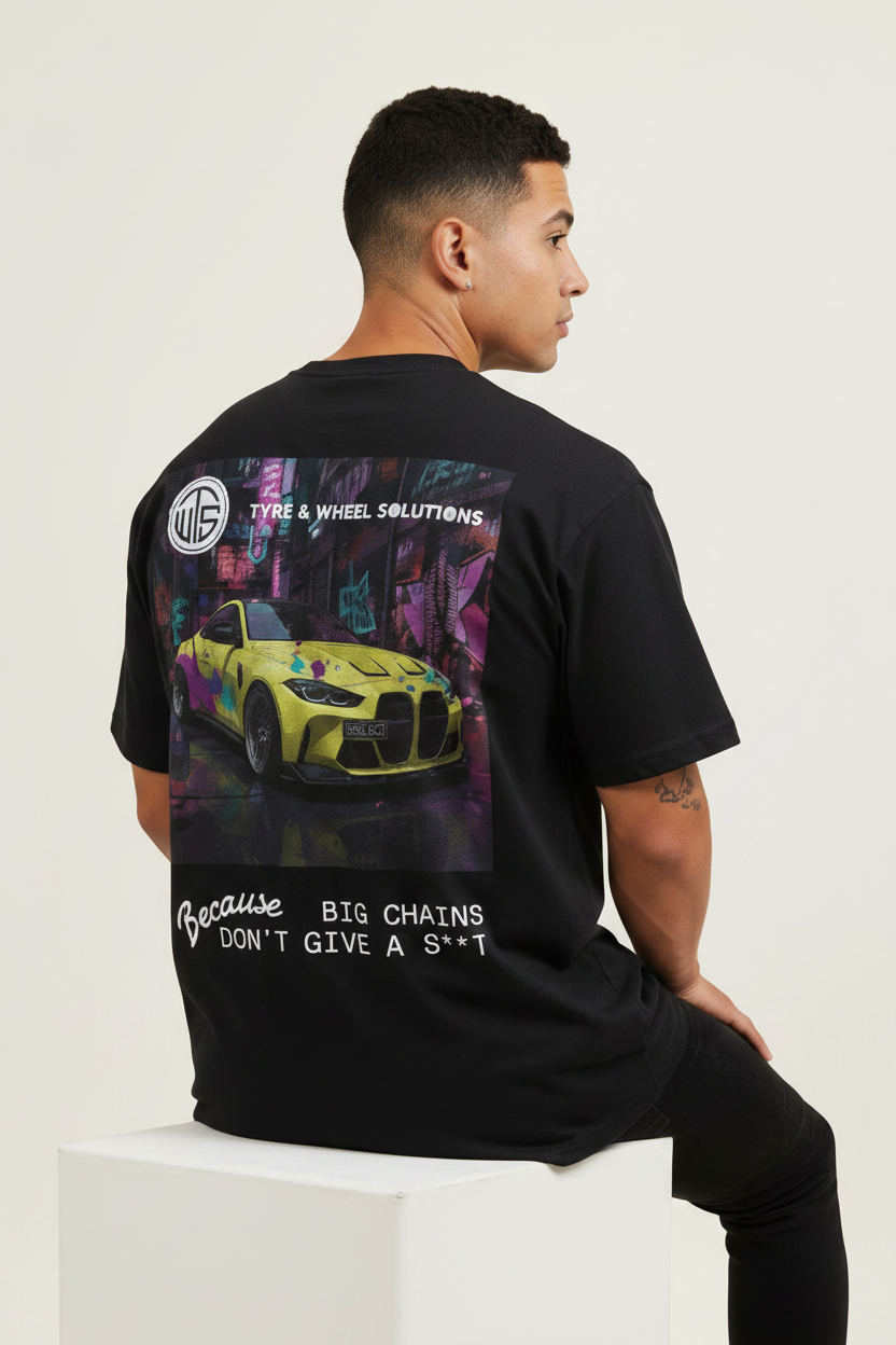 Camiseta "Porque a las grandes cadenas no les importa un carajo" — Ropa urbana TWS x DRS