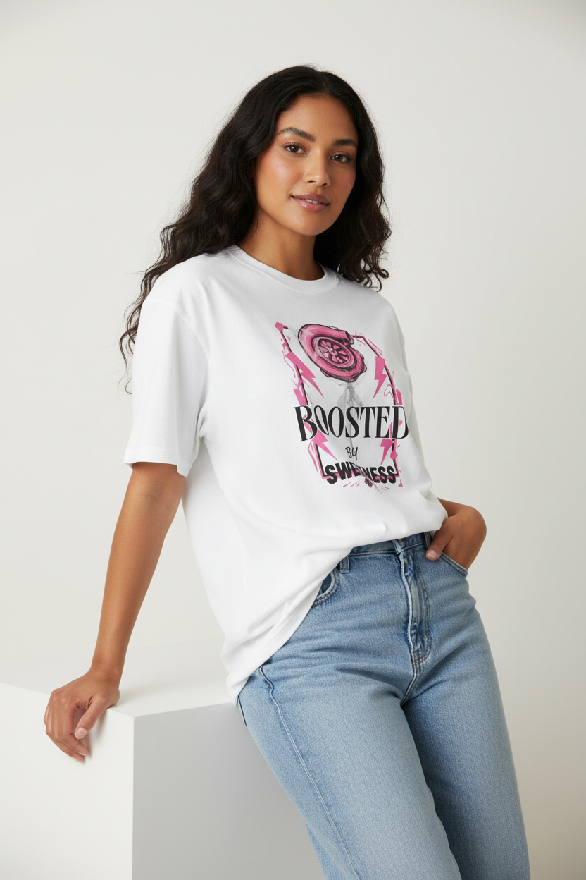 「甘さでブースト」スイートターボTシャツ