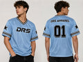 Men's Oversized Streetwear Mesh Jersey (Blue)