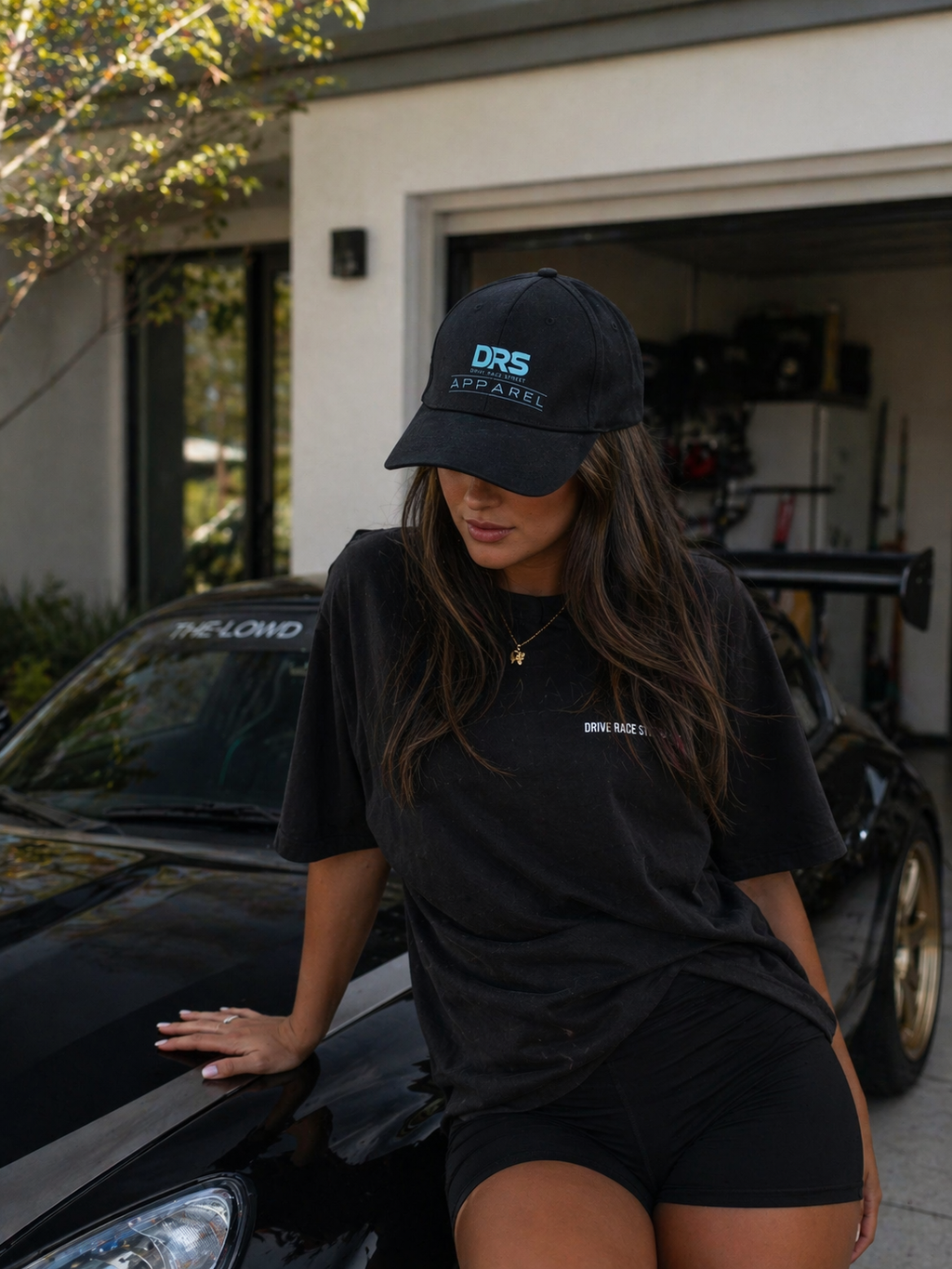 High Ponytail Caps - Magnetic Closure (Black)