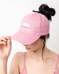 High Ponytail Caps - Magnetic Closure (Pink)