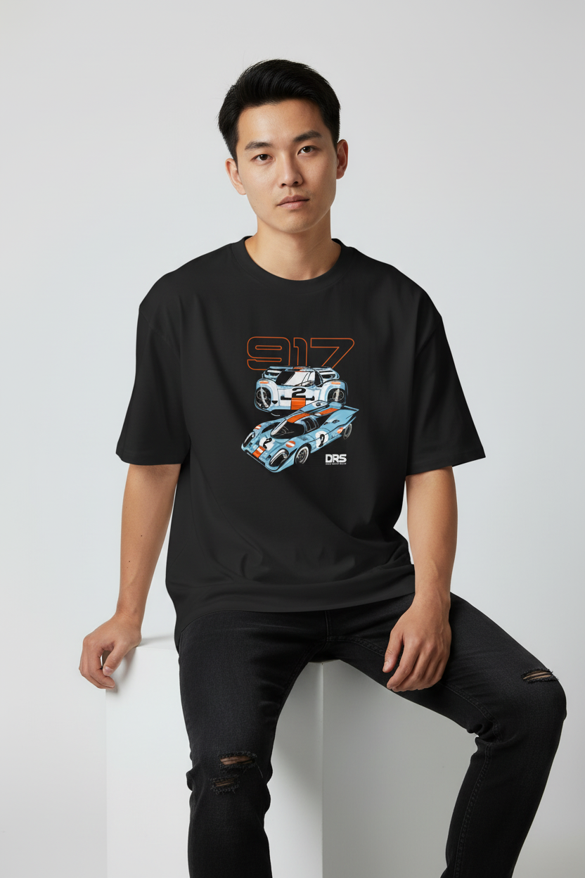 Forever '917' Racing Oversized Tee