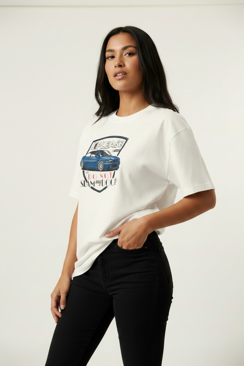 "Please Do Not Slam My Door" Streetwear Tee