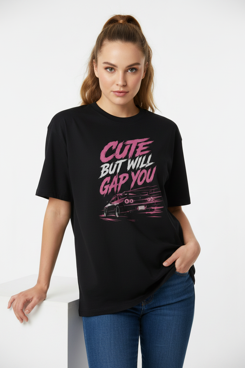 Playera Cuadrada Speed Queen Con Aberturas