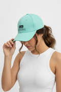 Gorra de mujer para coleta alta - Cierre magnético (Menta)
