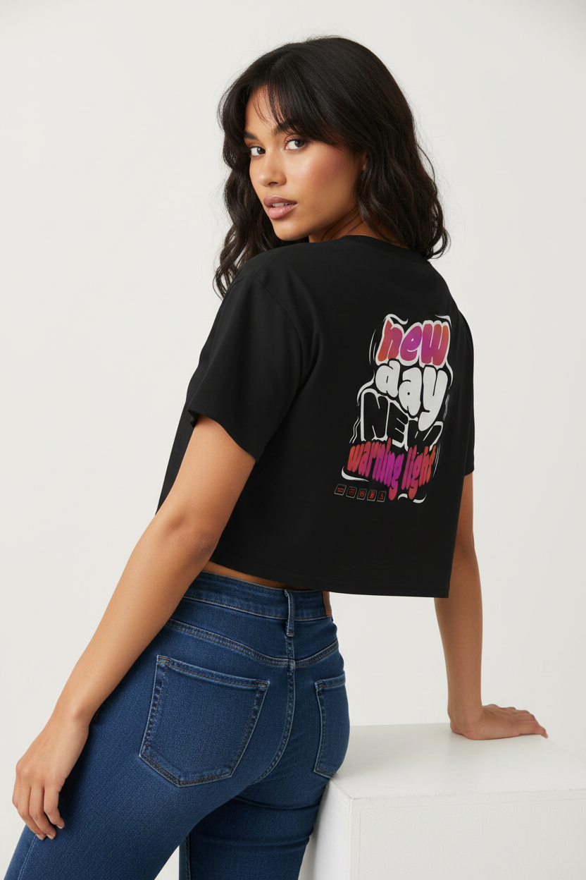 Otro día, nueva luz de advertencia. Camiseta corta.